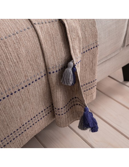 Ριχτάρι Πολυθρόνας 180x180 Saira - Marine Blue 470