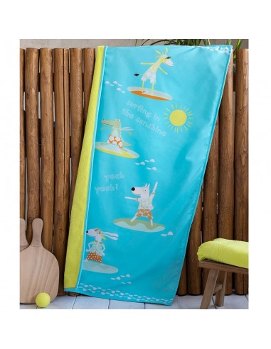Πετσέτα Θαλάσσης δύο όψεων 70x140 - Surfing